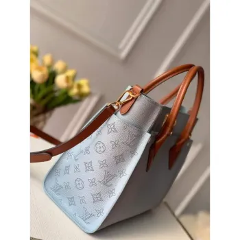 Louis Vuitton M55302 LV M53823 on my side MM M53825  High end Leathers Bag Lake Blue