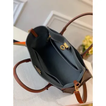 Louis Vuitton M55302 LV M53823 on my side MM M53825  High end Leathers Bag Gray