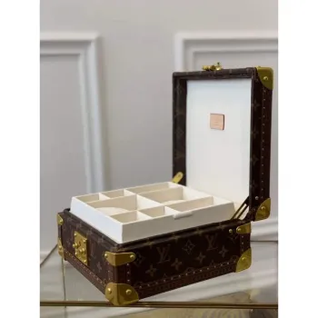 Louis Vuitton M13513 Jewelry Box Monogram LV M20040 White