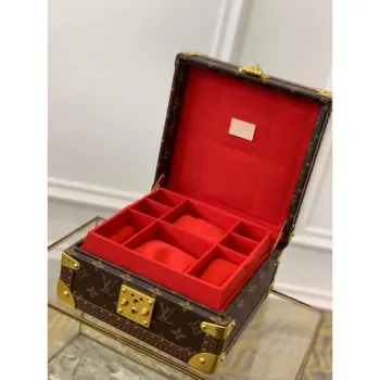 Louis Vuitton M13513 Jewelry Box Monogram LV M20040 Red