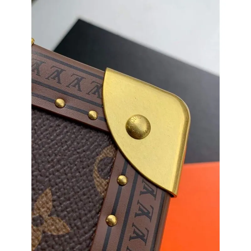 Louis Vuitton M13513 Jewelry Box Monogram LV M20040 Red