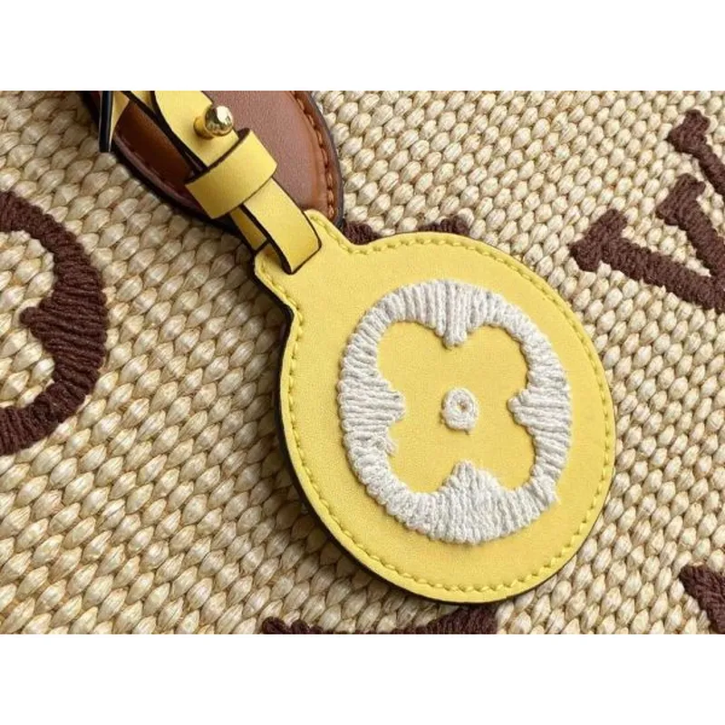 Louis Vuitton  M57707 LV  M57723 OnTheGo MM Tote Bag Tan