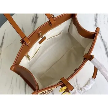 Louis Vuitton  M57707 LV  M57723 OnTheGo MM Tote Bag Tan