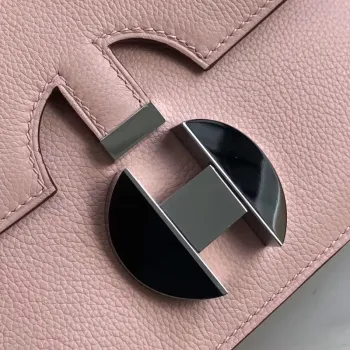 Hermes 2002 20cm Bag In Rose Sakura Evercolor Calfskin