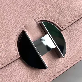 Hermes 2002 20cm Bag In Rose Sakura Evercolor Calfskin