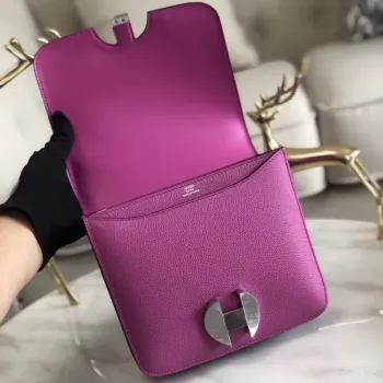 Hermes 2002 20cm Bag In Magnolia Evercolor Calfskin