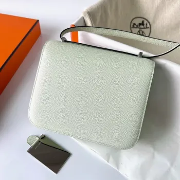 Hermes Constance 1 18 Mirror Bag In Vert Fizz Epsom Calfskin