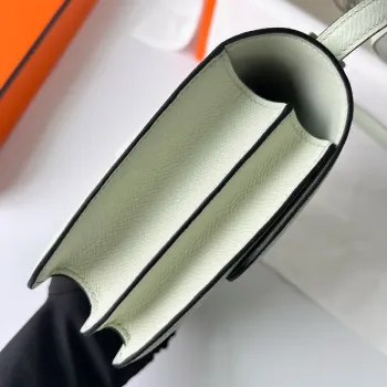 Hermes Constance 1 18 Mirror Bag In Vert Fizz Epsom Calfskin