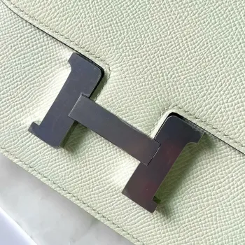 Hermes Constance 1 18 Mirror Bag In Vert Fizz Epsom Calfskin