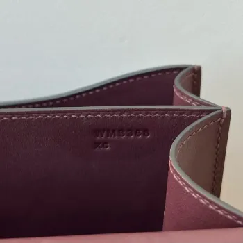 Hermes Constance 18 Handmade Bag in Bordeaux Swift Calfskin