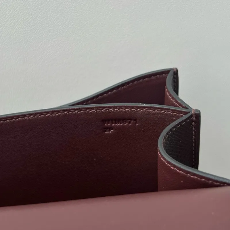 Hermes Constance 18 Handmade Bag in Rouge Sellier Epsom Calfskin