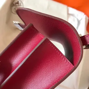 Hermes Mini Constance 18cm Ruby Epsom Bag