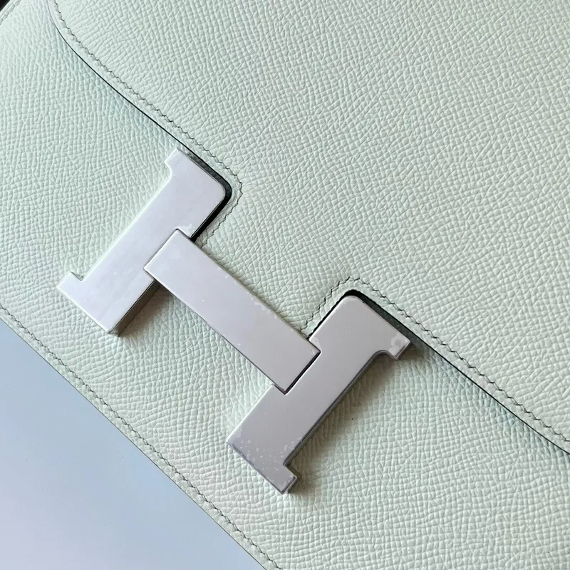 Hermes Constance 1 24 Mirror Bag In Vert Fizz Epsom Calfskin