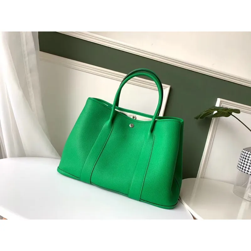 Hermes Bambou Fjord Garden Party 30cm With Printed Lining