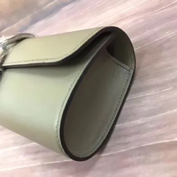 Hermes Handmade Egee Clutch In Khaki Swift Leather