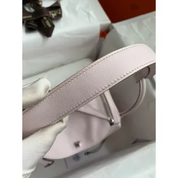 Hermes Lindy 26 Handmade Bag in Mauve Pale Swift Calfskin