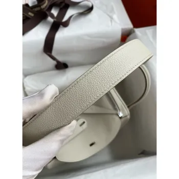 Hermes Lindy 26 Handmade Bag in Beton Swift Calfskin