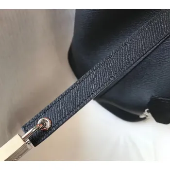 Hermes Black Picotin Lock 18 Bag With Braided Handles