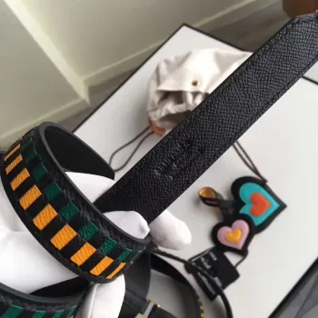 Hermes Black Picotin Lock 22cm Braided Handle Bag