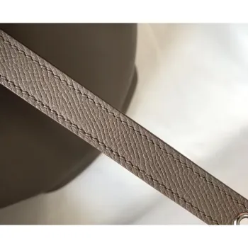 Hermes Taupe Picotin Lock 22 Bag With Braided Handles