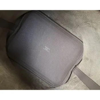 Hermes Taupe Picotin Lock 22 Bag With Braided Handles