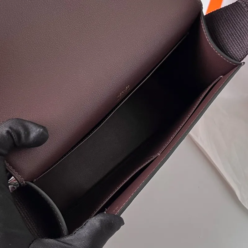 Hermes Geta Handmade Bag In Rouge Sellier Chevre Mysore Leather