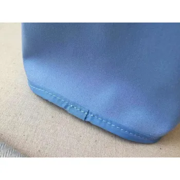 Hermes Cabag Elan Bag In Celeste Canvas