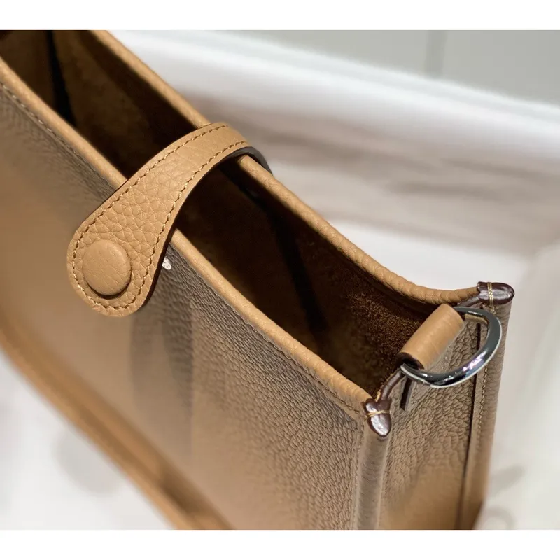 Hermes Evelyne III TPM Bag In Chai Clemence Leather