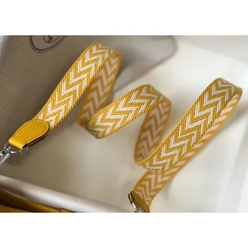 Hermes Evelyne III TPM Bag In Yellow Clemence Leather