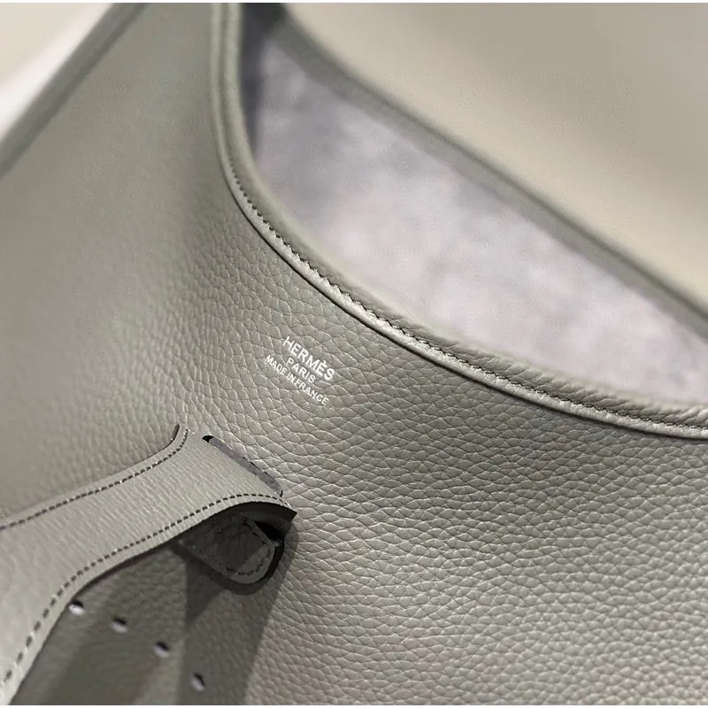 Hermes Evelyne III 29 Bag in Gris Meyer Clemence Leather
