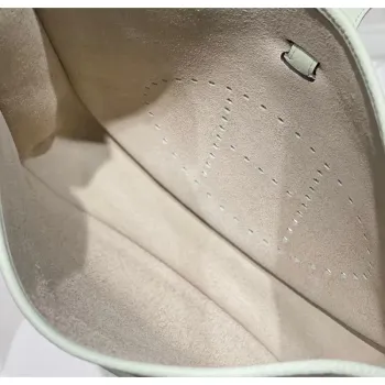 Hermes Evelyne III 29 Bag in Vert Fizz Clemence Leather