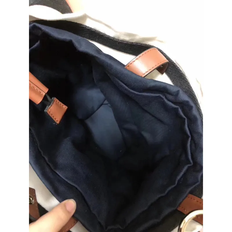 Hermes Grooming Bucket Bag In White Canvas