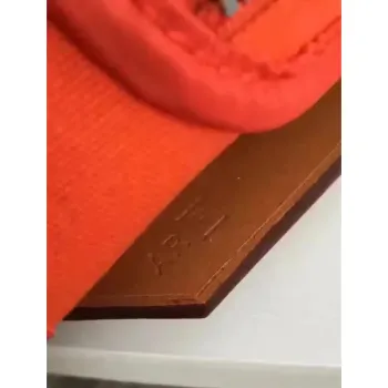 Hermes Herbag Zip PM 31cm Bag In Orange Canvas