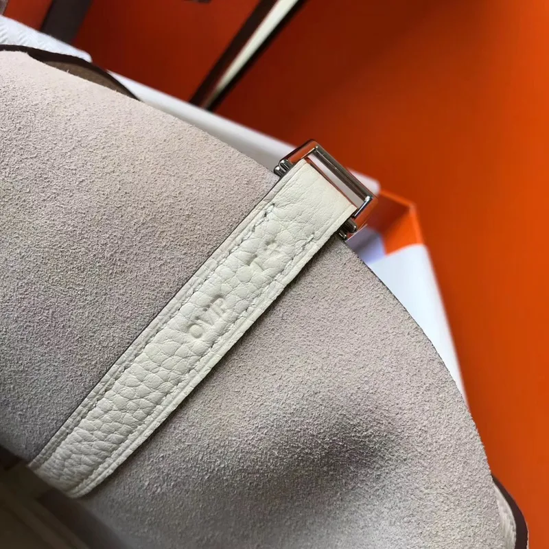 Hermes Picotin Lock 18 Bag In Beton Clemence Leather