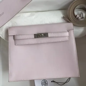 Kelly Danse II Bag In Mauve Pale Evercolor Calfskin