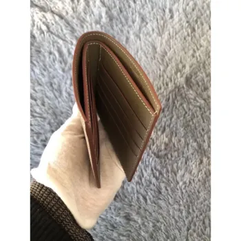 Hermes Taupe MC2 Copernic Compact Wallet