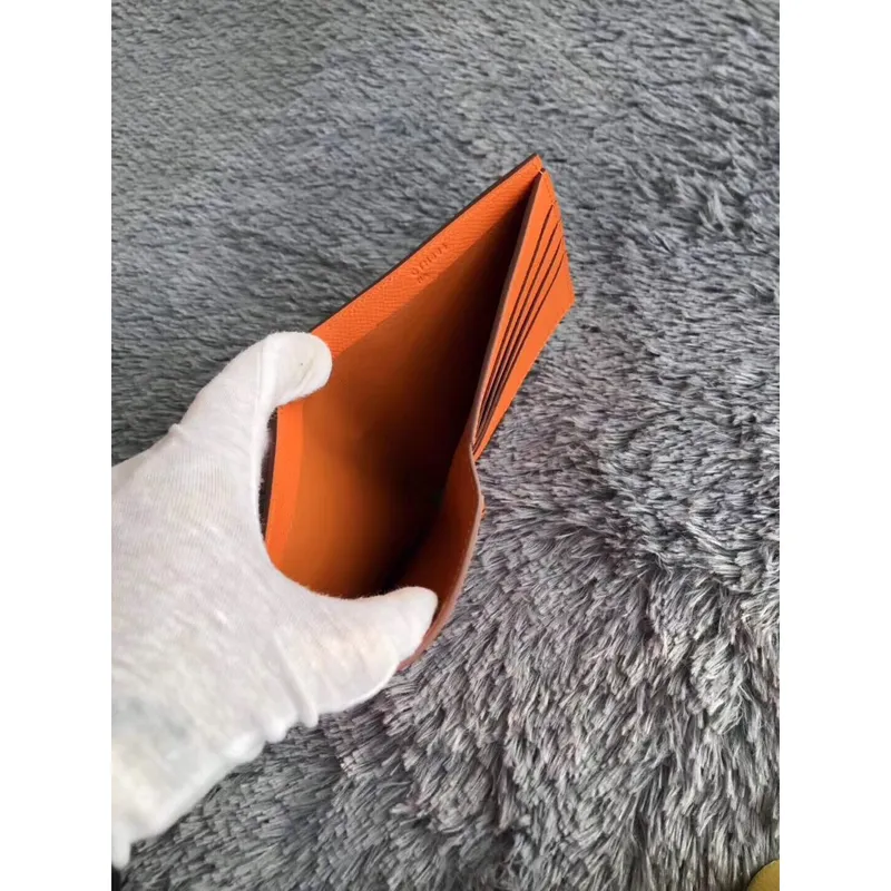 Hermes Orange MC2 Copernic Compact Wallet