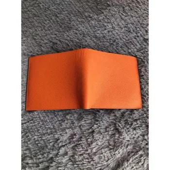 Hermes Orange MC2 Copernic Compact Wallet