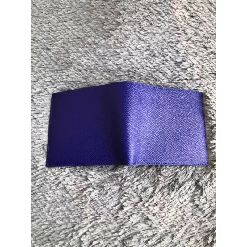 Hermes Blue Electric MC2 Copernic Compact Wallet