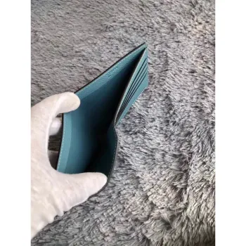Hermes Blue Jean MC2 Copernic Compact Wallet