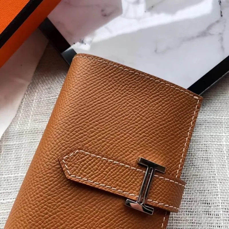 Hermes Bearn Mini Wallet In Gold  Epsom Leather