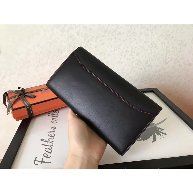 Hermes Black Swift Constance Long Wallet