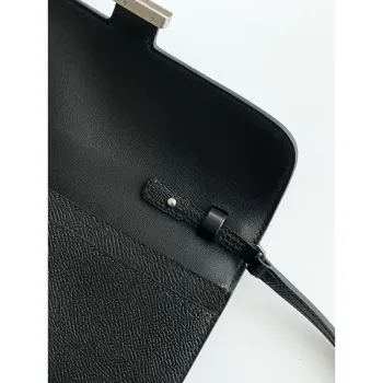 Hermes Constance To Go Wallet in Black Epsom Calfskin