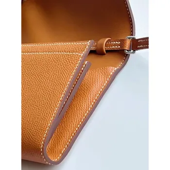 Hermes Constance To Go Wallet in Gold Epsom Calfskin