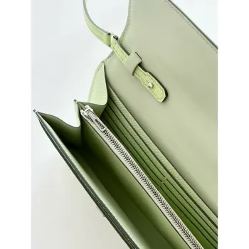 Hermes Constance To Go Wallet in Vert Fizz Epsom Calfskin
