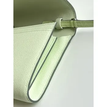 Hermes Constance To Go Wallet in Vert Fizz Epsom Calfskin